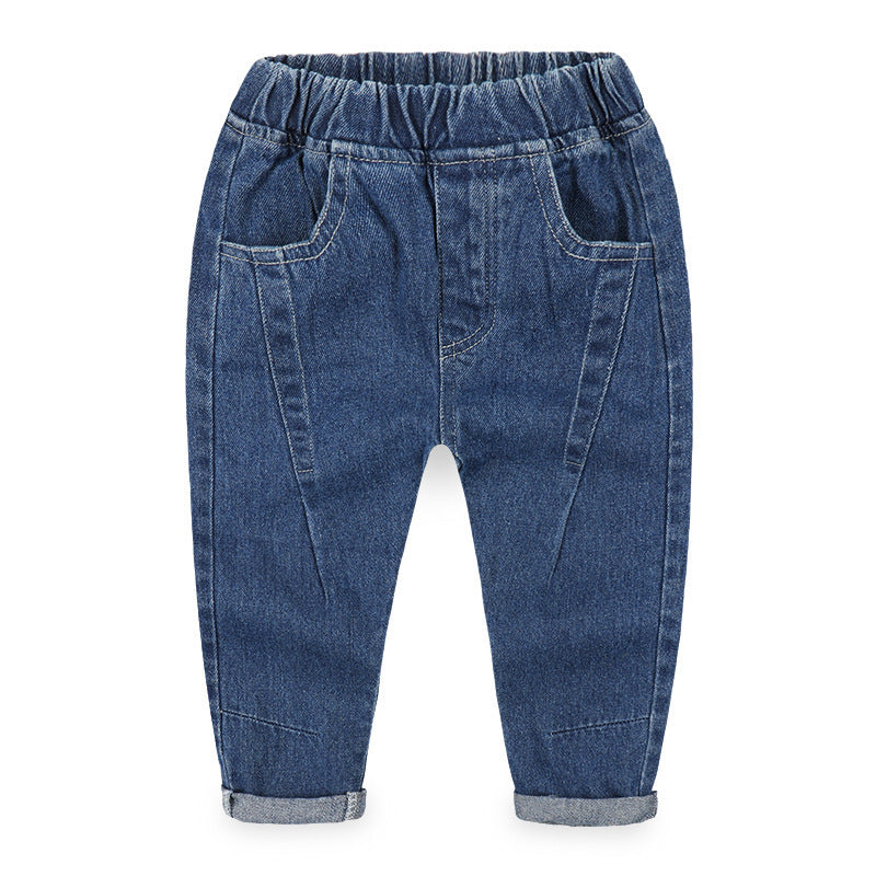 Boys black jeans long pants