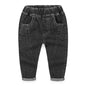 Boys black jeans long pants