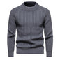 European Size Pure Color All-matching Youth Sweater Top