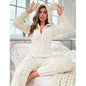 Cute Thermal Coral Fleece Hooded One-piece Pajamas