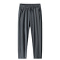 Ice Silk Loose Plus Size Sports Stretch Casual Pants Men