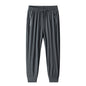 Ice Silk Loose Plus Size Sports Stretch Casual Pants Men